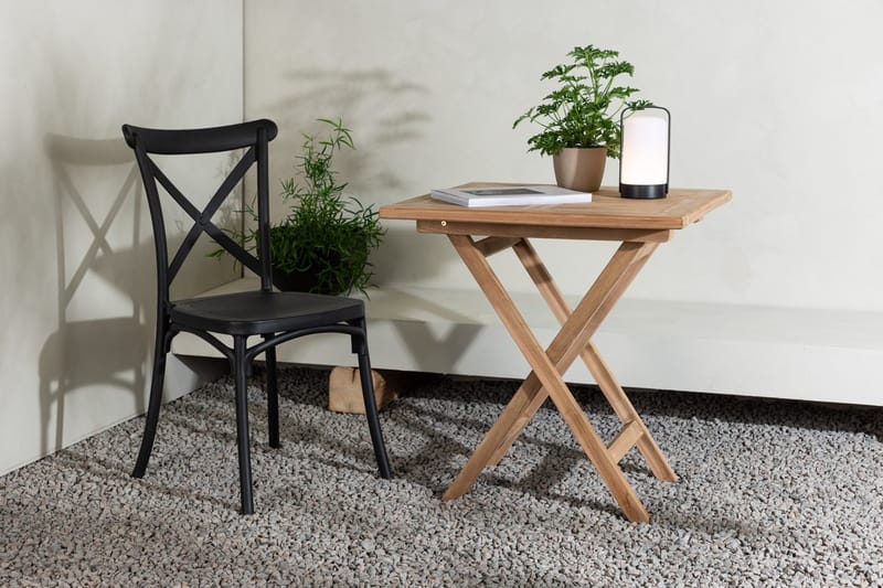 Kenya kahvilapöytä 70 cm ulkokäyttöön, Luonnonväri