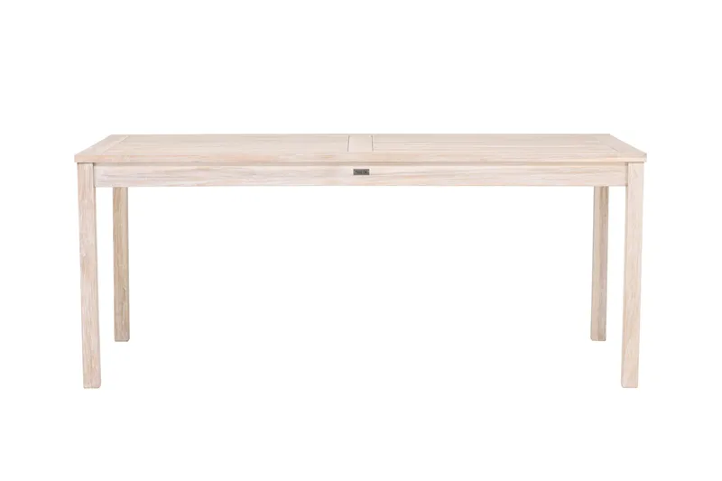 Kenya Ruokapöytä Ulkokäyttöön 90x180 cm, Whitewash