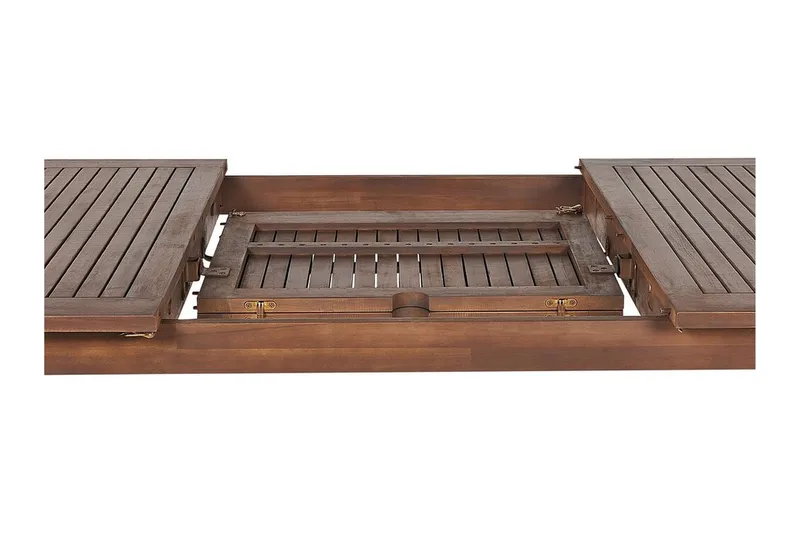 Kettelle Ruokapöytä 100x180 cm - Tumman Ruskea - Puutarhakalusteet - Terassipöydät - Ruokapöytä terassille