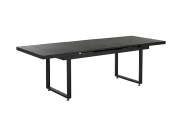 Koaldal Ruokapöytä 90x180 cm - Musta - Puutarhakalusteet - Terassipöydät - Ruokapöytä terassille