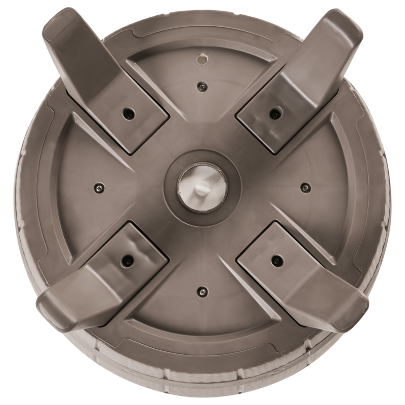 Kylmäkaappi/baaripöytä ulos Silg 49 cm - beige/harmaa/valkoinen - Puutarhakalusteet - Terassipöydät - Baaripöytä ulos