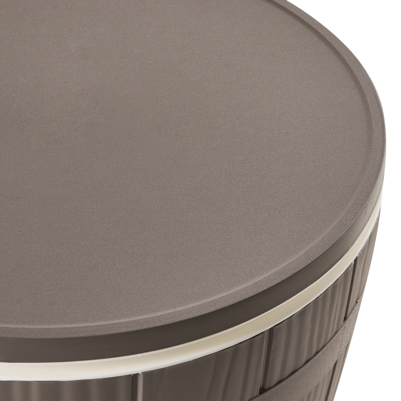 Kylmäkaappi/baaripöytä ulos Silg 49 cm - beige/harmaa/valkoinen - Puutarhakalusteet - Terassipöydät - Baaripöytä ulos