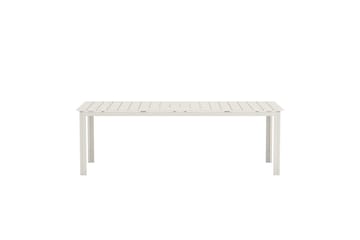 Levels suorakulmainen ruokapöytä 229 cm ulkokäyttöön - Beige - Puutarhakalusteet - Terassipöydät - Ruokapöytä terassille