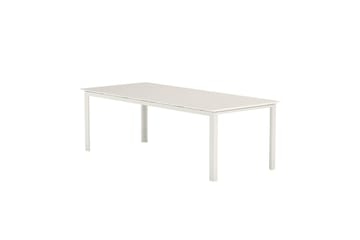 Levels suorakulmainen ruokapöytä 229 cm ulkokäyttöön - Beige - Puutarhakalusteet - Terassipöydät - Ruokapöytä terassille