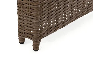 Marcus-ulkokäyttöön tarkoitettu ruokapöytä 160x90 cm - Luonnonvärinen - Puutarhakalusteet - Terassipöydät - Ruokapöytä terassille