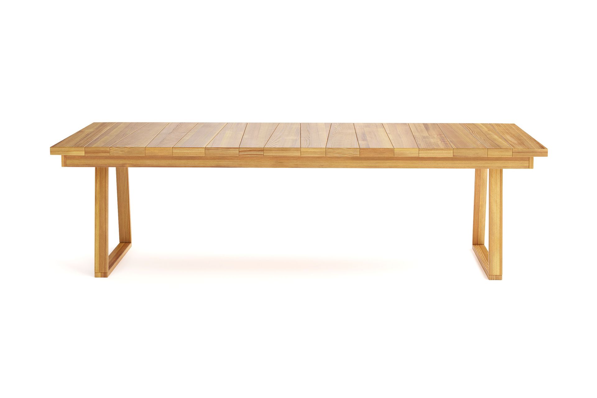 Menorca Ruokapöytä 100x240 cm - Puu/Luonto - Puutarhakalusteet - Terassipöydät - Ruokapöytä terassille