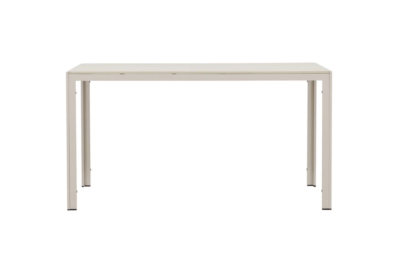 Mirko Ruokapöytä Ulkokäyttöön 80x140 cm - Beige - Puutarhakalusteet - Terassipöydät - Ruokapöytä terassille