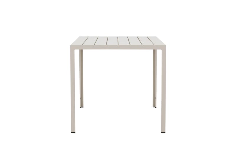 Mirko Ruokapöytä Ulkokäyttöön 80x140 cm - Beige - Puutarhakalusteet - Terassipöydät - Ruokapöytä terassille