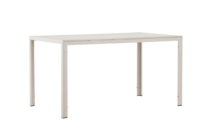 Mirko Ruokapöytä Ulkokäyttöön 80x140 cm - Beige - Puutarhakalusteet - Terassipöydät - Ruokapöytä terassille