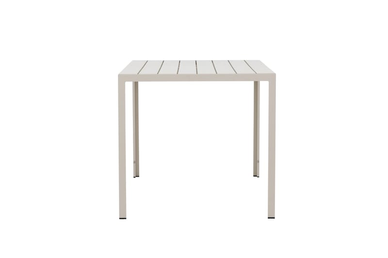 Mirko Ruokapöytä Ulkokäyttöön 80x140 cm - Beige - Puutarhakalusteet - Terassipöydät - Ruokapöytä terassille