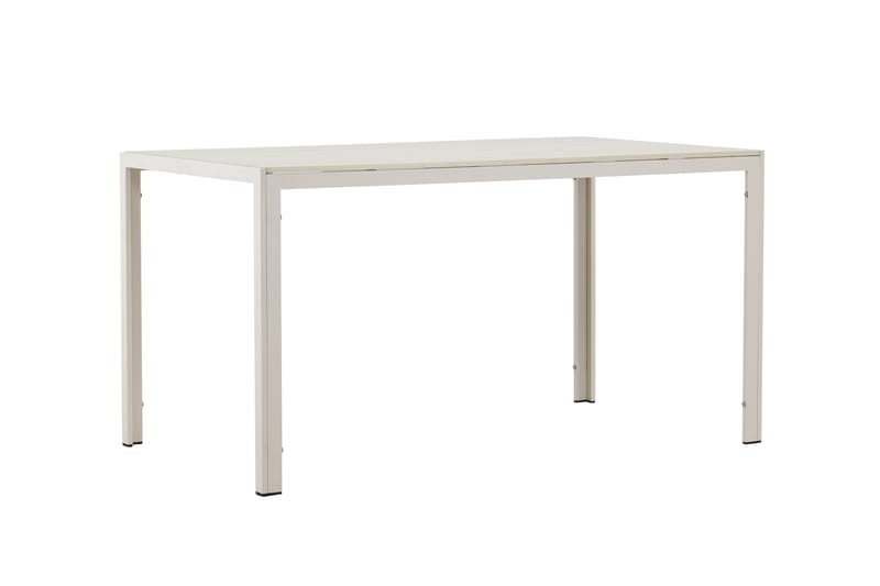 Mirko Ruokapöytä Ulkokäyttöön 80x140 cm - Beige - Puutarhakalusteet - Terassipöydät - Ruokapöytä terassille