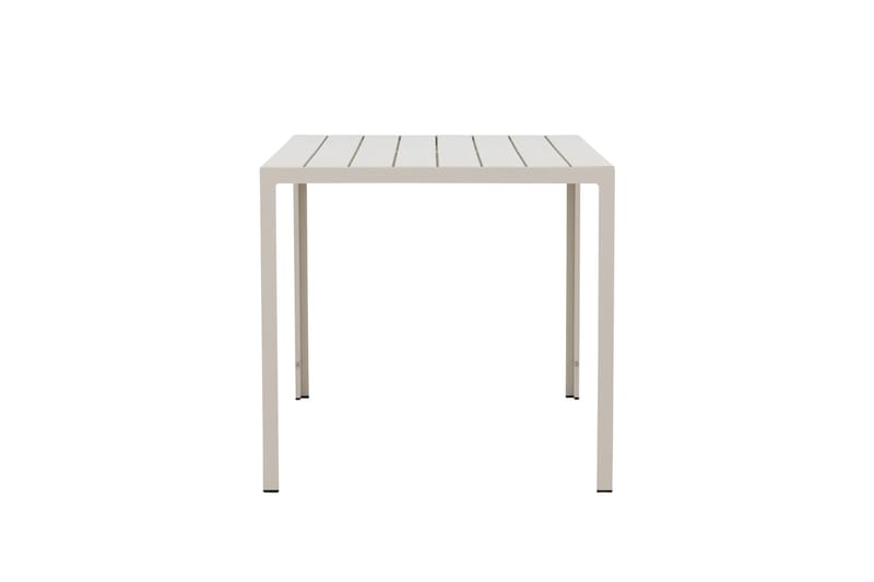 Mirko Ruokapöytä Ulkokäyttöön 80x140 cm - Beige - Puutarhakalusteet - Terassipöydät - Ruokapöytä terassille