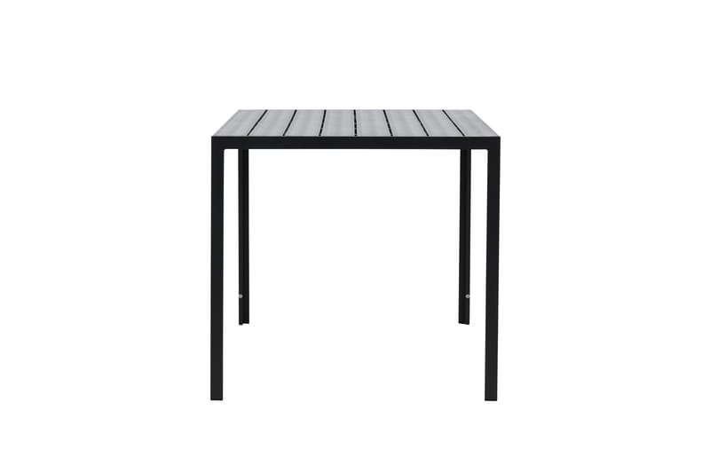 Mirko Ruokapöytä Ulkokäyttöön 80x140 cm - Musta - Puutarhakalusteet - Terassipöydät - Ruokapöytä terassille
