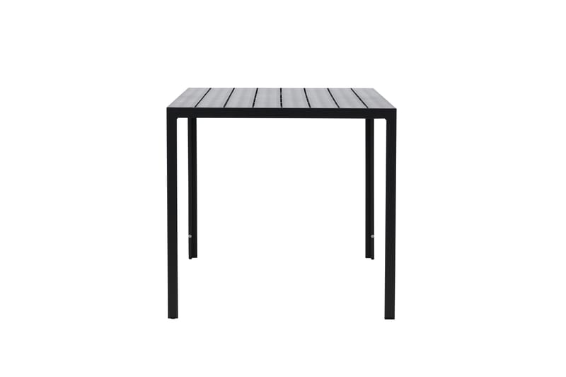 Mirko Ruokapöytä Ulkokäyttöön 80x140 cm - Musta - Puutarhakalusteet - Terassipöydät - Ruokapöytä terassille