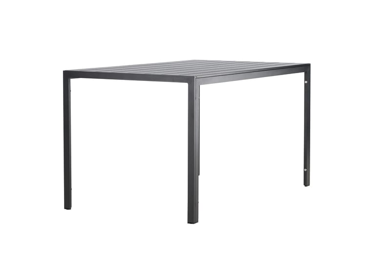 Mirko Ruokapöytä Ulkokäyttöön 80x140 cm - Musta - Puutarhakalusteet - Terassipöydät - Ruokapöytä terassille