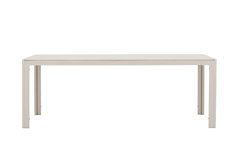 Mirko Ruokapöytä Ulkokäyttöön 90x205 cm - Beige - Puutarhakalusteet - Terassipöydät - Ruokapöytä terassille