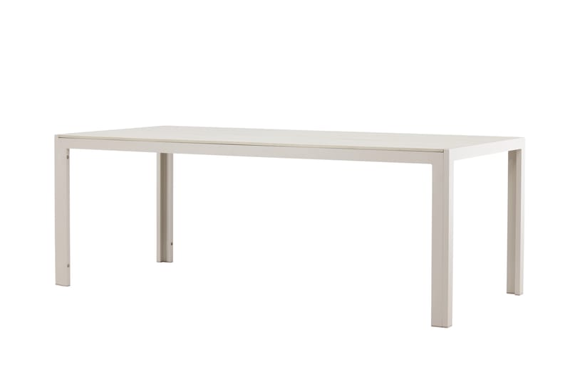 Mirko Ruokapöytä Ulkokäyttöön 90x205 cm - Beige - Puutarhakalusteet - Terassipöydät - Ruokapöytä terassille