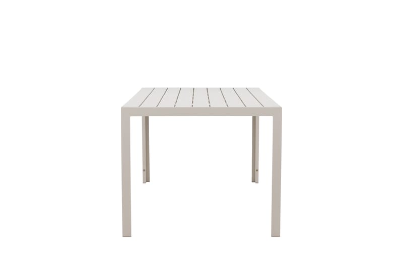 Mirko Ruokapöytä Ulkokäyttöön 90x205 cm - Beige - Puutarhakalusteet - Terassipöydät - Ruokapöytä terassille