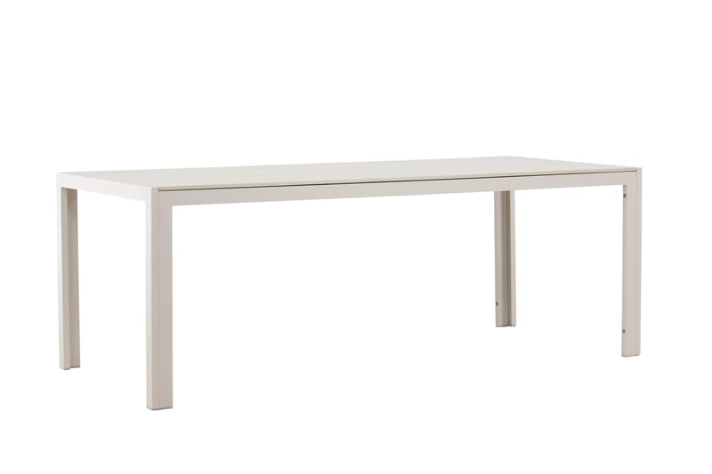 Mirko Ruokapöytä Ulkokäyttöön 90x205 cm - Beige - Puutarhakalusteet - Terassipöydät - Ruokapöytä terassille