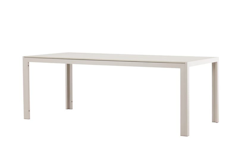 Mirko Ruokapöytä Ulkokäyttöön 90x205 cm - Beige - Puutarhakalusteet - Terassipöydät - Ruokapöytä terassille