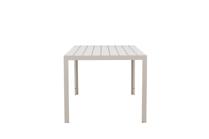 Mirko Ruokapöytä Ulkokäyttöön 90x205 cm - Beige - Puutarhakalusteet - Terassipöydät - Ruokapöytä terassille
