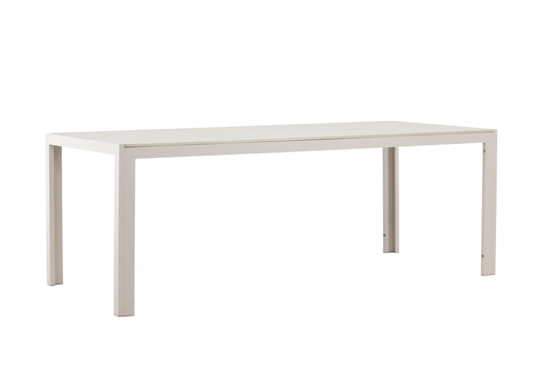 Mirko Ruokapöytä Ulkokäyttöön 90x205 cm - Beige - Puutarhakalusteet - Terassipöydät - Ruokapöytä terassille