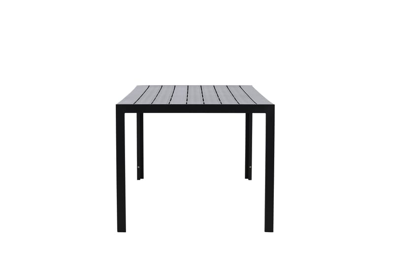 Mirko Ruokapöytä Ulkokäyttöön 90x205 cm - Musta - Puutarhakalusteet - Terassipöydät - Ruokapöytä terassille