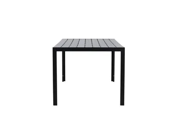 Mirko Ruokapöytä Ulkokäytt öön 90x205 cm - Musta - Puutarhakalusteet - Terassipöydät - Ruokapöytä terassille