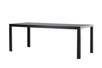 Mirko Ruokapöytä Ulkokäyttöön 90x205 cm - Musta - Puutarhakalusteet - Terassipöydät - Ruokapöytä terassille