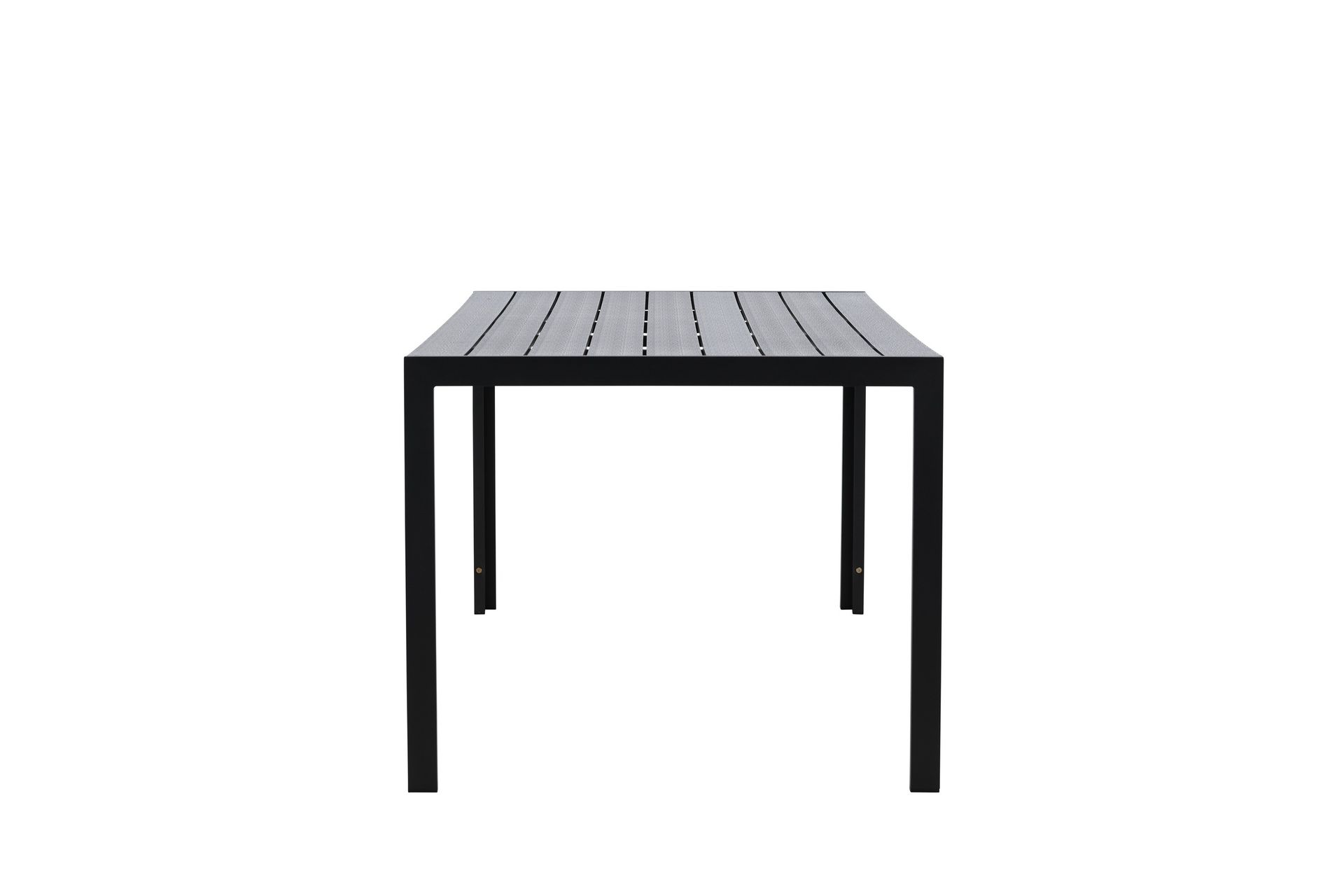 Mirko Ruokapöytä Ulkokäyttöön 90x205 cm - Musta - Puutarhakalusteet - Terassipöydät - Ruokapöytä terassille