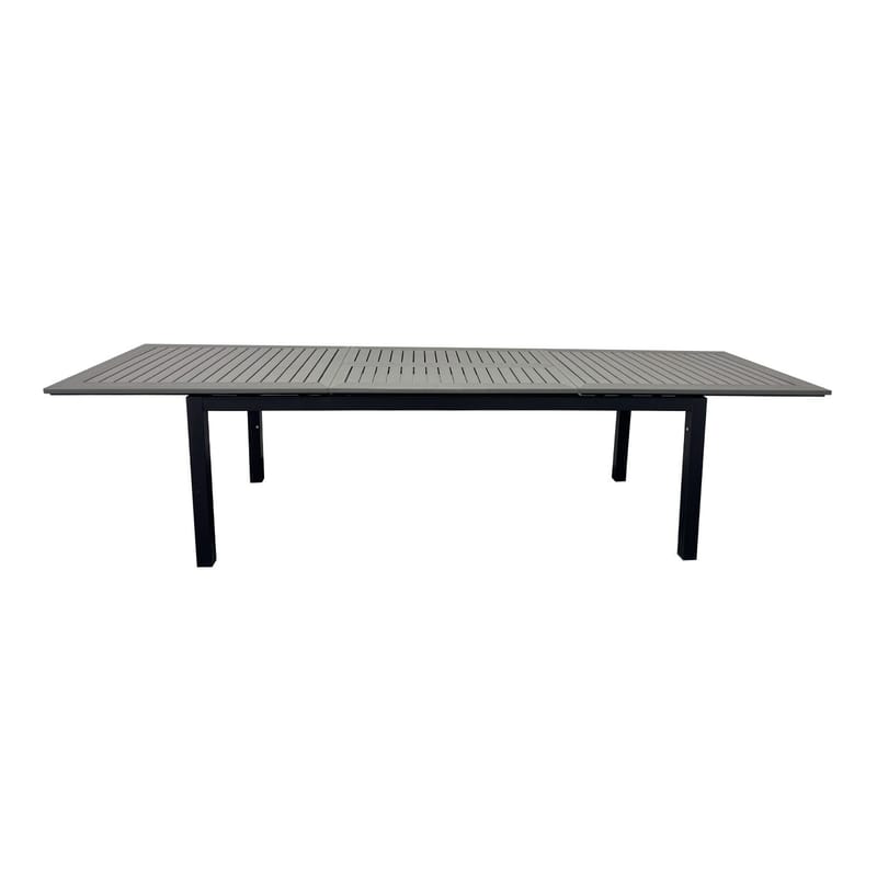 Monaco Jatkettava Ulkopöytä 210/310x90 cm - Musta/Harmaa - Puutarhakalusteet - Terassipöydät - Ruokapöytä terassille