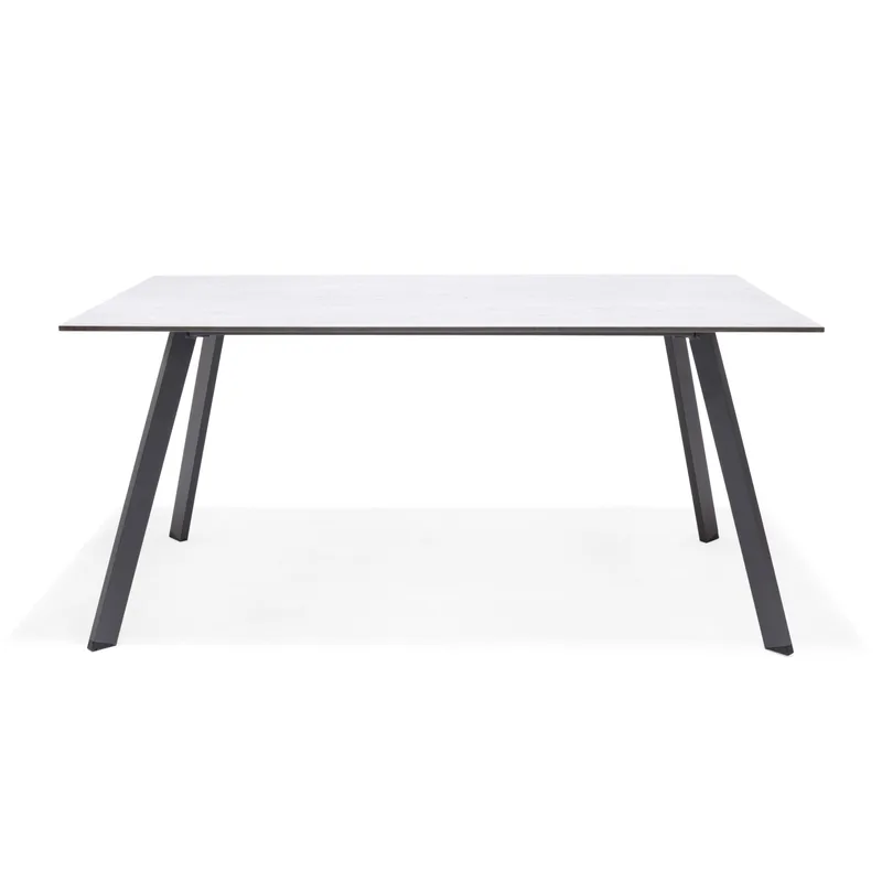 OPAL Ulkopöytä Suorakulmainen 160 cm - Harmaa - Puutarhakalusteet - Terassipöydät - Ruokapöytä terassille