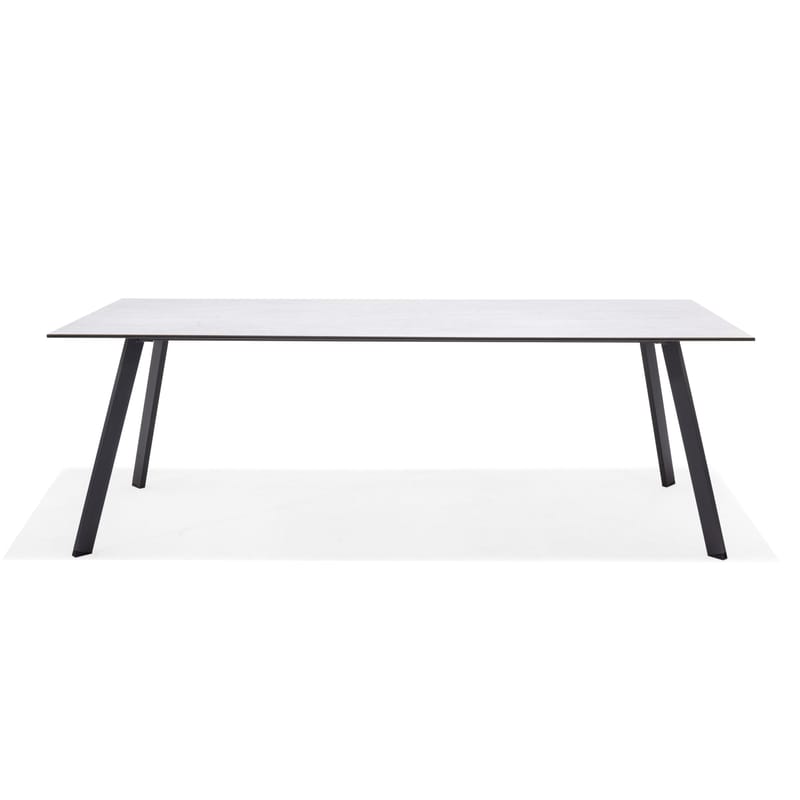 OPAL Ulkopöytä Suorakulmainen 220 cm - Harmaa - Puutarhakalusteet - Terassipöydät - Ruokapöytä terassille