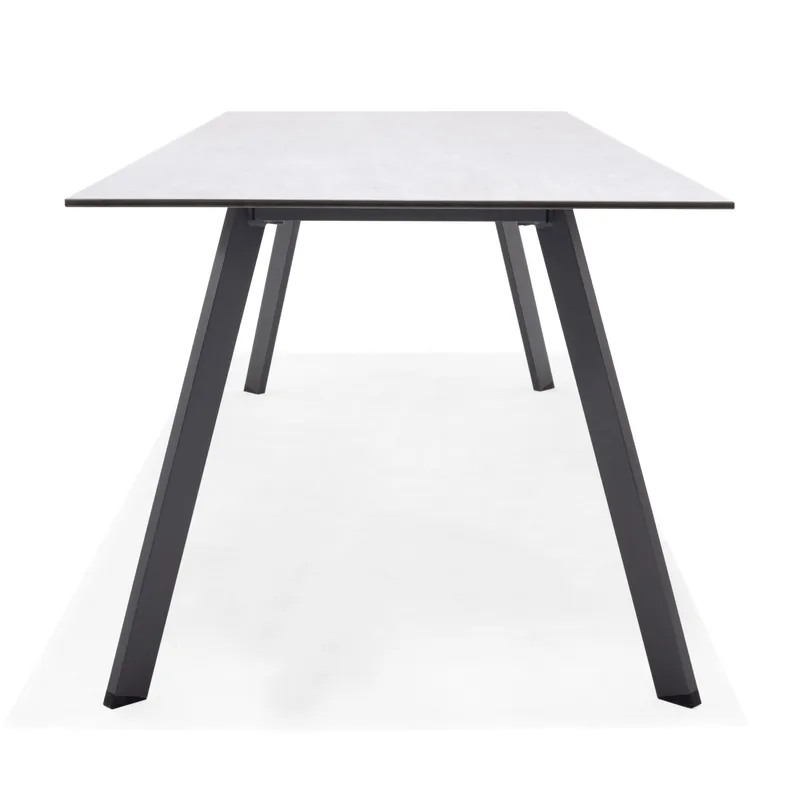 OPAL Ulkopöytä Suorakulmainen 220 cm - Harmaa - Puutarhakalusteet - Terassipöydät - Ruokapöytä terassille