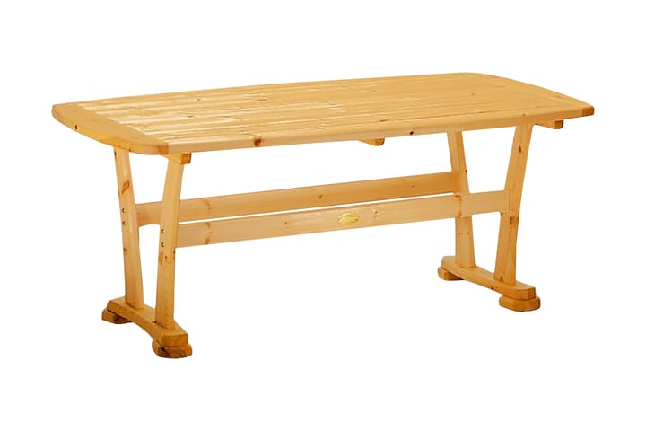 Pöytä 90x165 cm - Puupöytä - Ruokapöytä terassille