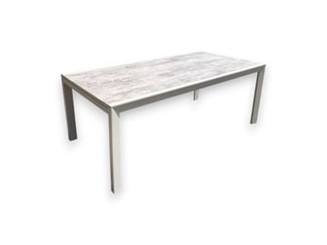 Palermo Puutarhapöytä 200×90 cm - Harmaa/Beige - Puutarhakalusteet - Terassipöydät - Ruokapöytä terassille