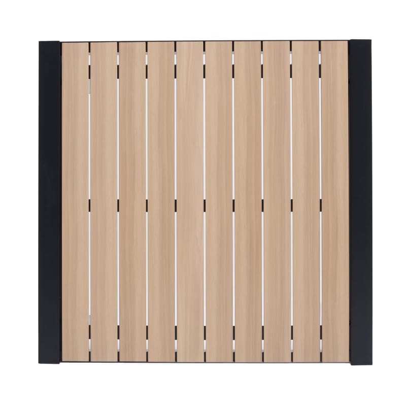 Panama Ulkopöytä 90 cm - Puu/Musta - Puutarhakalusteet - Terassipöydät - Ruokapöytä terassille