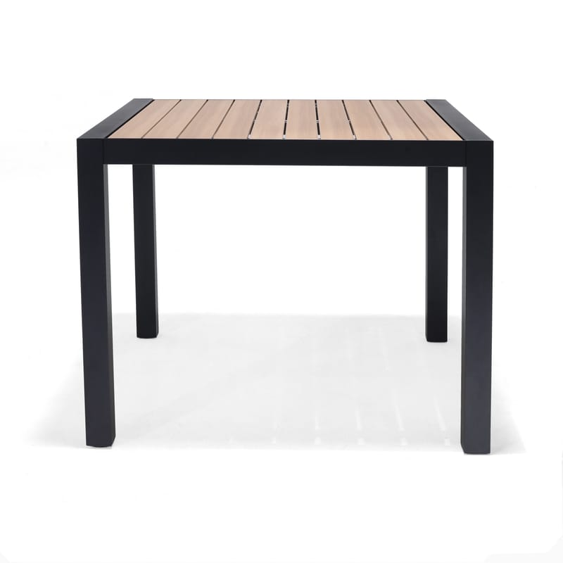 Panama Ulkopöytä 90 cm - Puu/Musta - Puutarhakalusteet - Terassipöydät - Ruokapöytä terassille