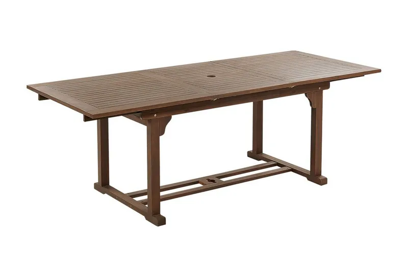 Paolo Ruokapöytä 90x160 cm, Tumman Ruskea