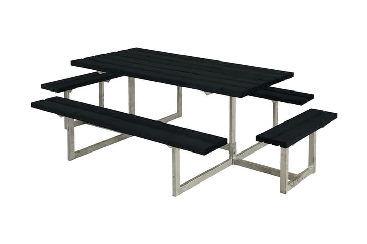 Basic Pöytä- ja penkkisetti Täydellinen 2 rungolla - Piknikpöytä