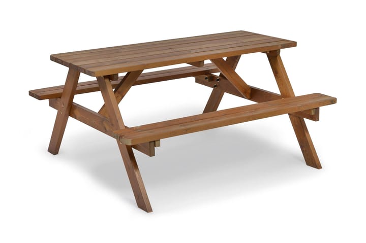 Picnic Pöytä A-malli Ruskea - Piknikpöytä