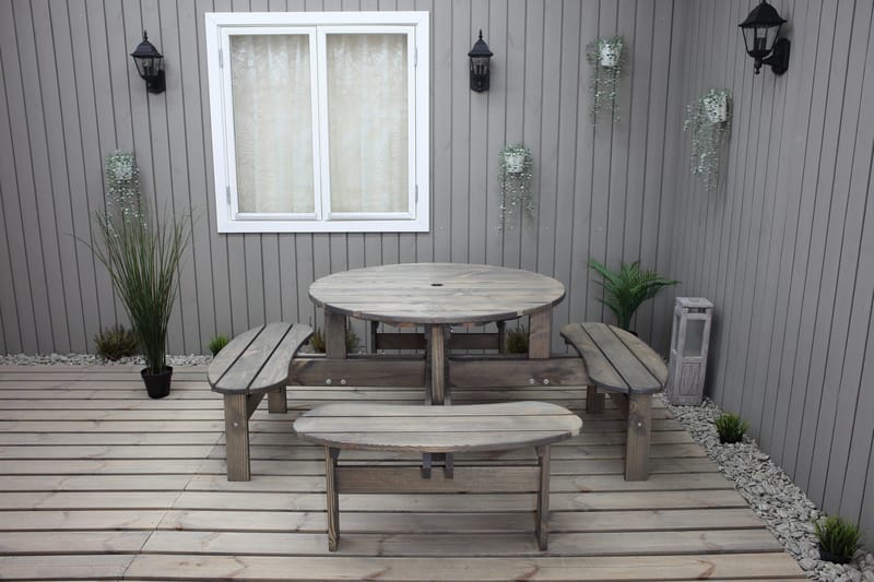 Piknikpöytä Frankfurt - Puutarhakalusteet - Terassipöydät - Piknikpöytä