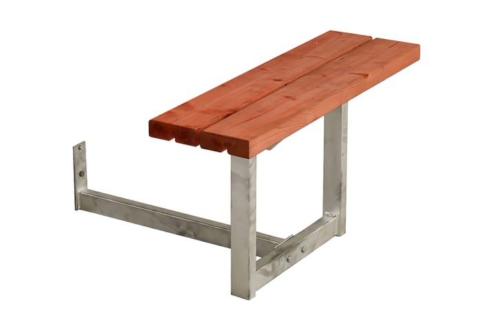 PLUS Lisäosa Basic Pöytä/penkkisetti 77 cm Pohjamaalattu Tii - Piknikpöytä