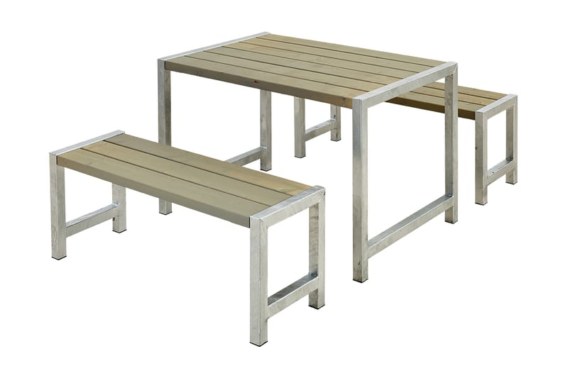 PLUS Parvekeryhmä 127 cm - Puutarhakalusteet - Terassipöydät - Piknikpöytä