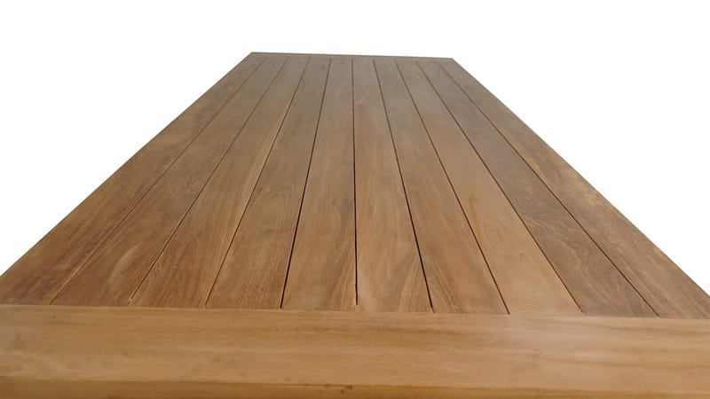 Prato Ulkopöytä X-jaloilla 240×100 cm - Puu - Puutarhakalusteet - Terassipöydät - Ruokapöytä terassille