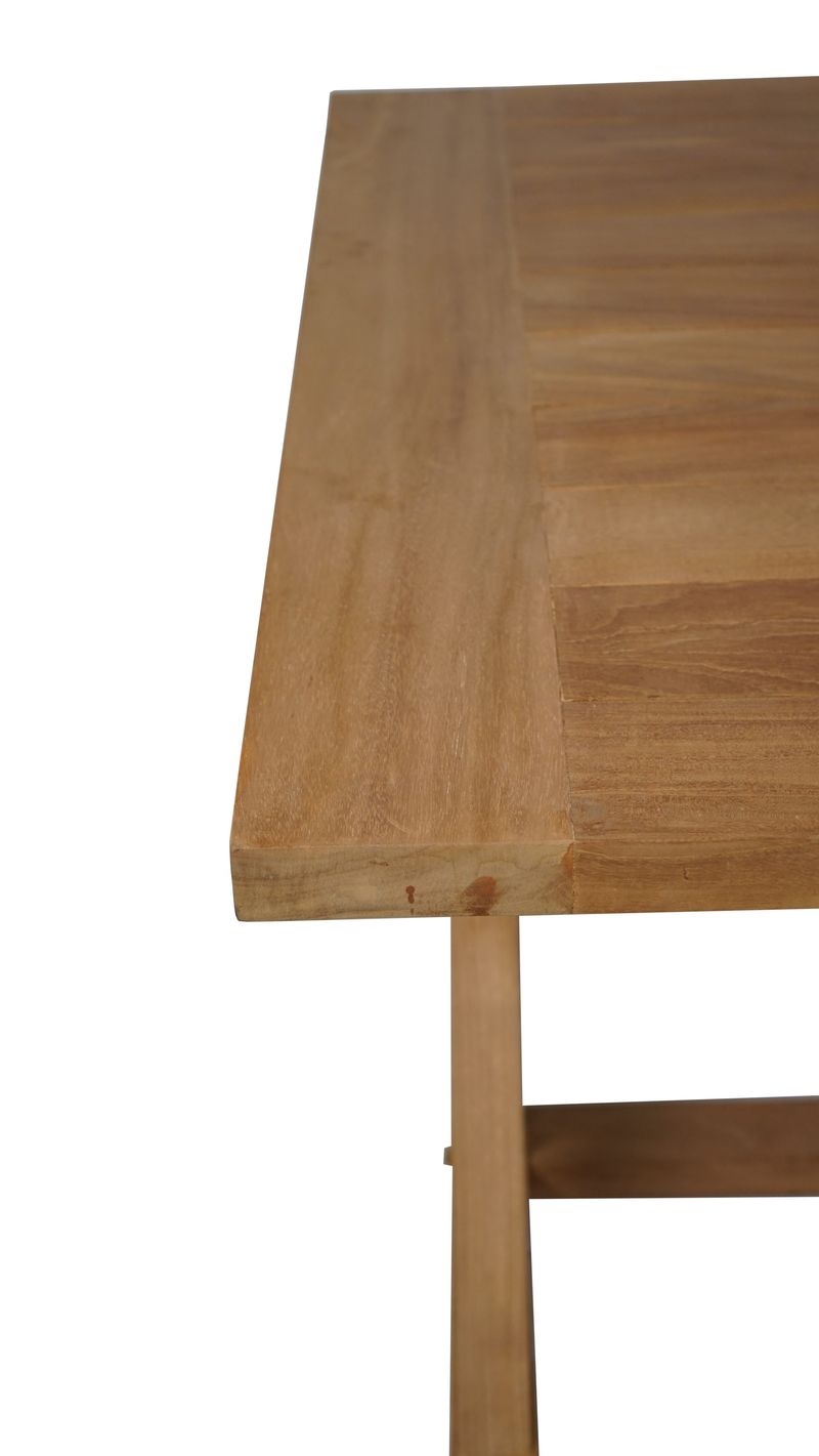 Prato Ulkopöytä X-jaloilla 240×100 cm - Puu - Puutarhakalusteet - Terassipöydät - Ruokapöytä terassille