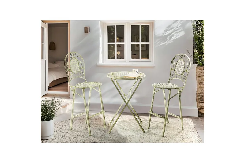 Puutarhabaaripöytä Bivio - Puutarhakalusteet - Terassipöydät - Baaripöytä ulos