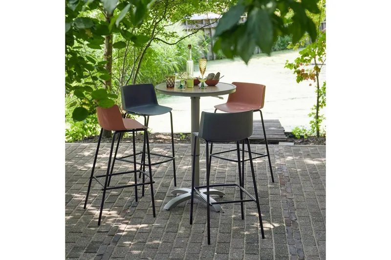 Puutarhabaaripöytä Jeppe - Puutarhakalusteet - Terassipöydät - Baaripöytä ulos