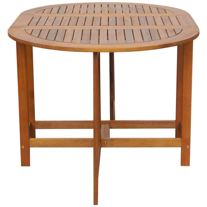 Puutarhapöytä 130x90x72 cm täysi akaasiapuu - Ruskea - Ruokapöytä terassille