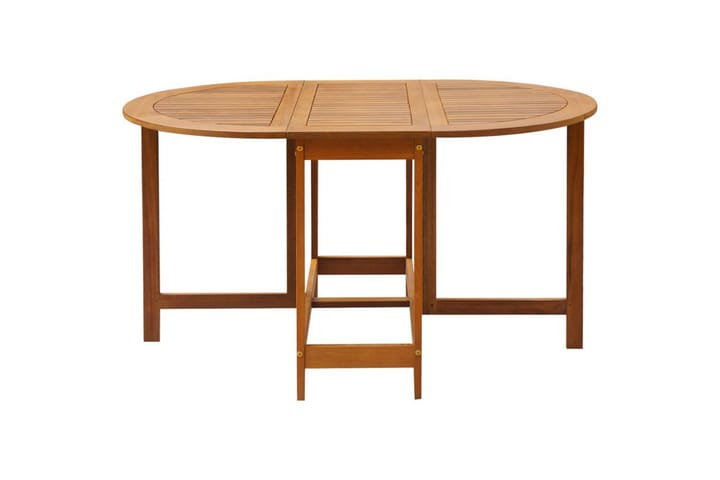 Puutarhapöytä 130x90x72 cm täysi akaasiapuu - Ruskea - Ruokapöytä terassille